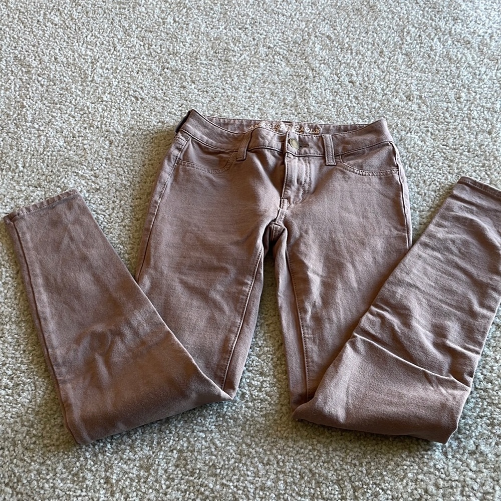 Women’s khaki jeggings